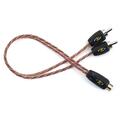 Aamp Of America 2 - Channel 4000 Series Rca Y-Adapter Cable 1 Female To 2 Male SI42YM